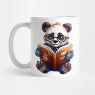 Panda with Book Mug